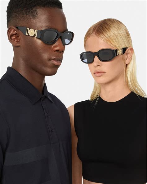 medusa versace sunglasses men|versace irregular biggie sunglasses.